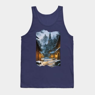 Village of Barovia in Wintertime Tank Top